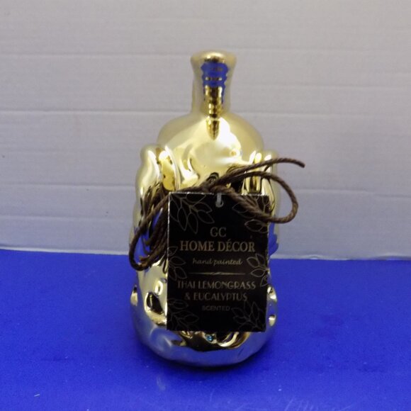 NEW GC Home Decor Elephant Figurine Faux Plant Potpourri Holder - Picture 6 of 6